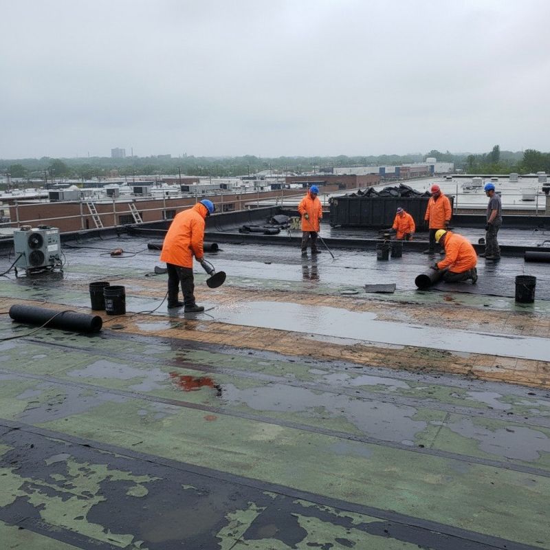 Flat Roof Repair detail